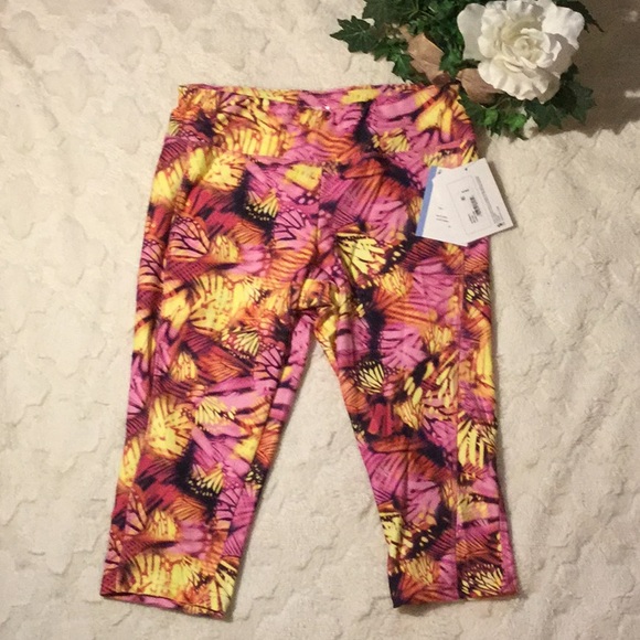 🆕NWT Jockey Mariposa Print Judo Legging, Medium - Picture 2 of 6